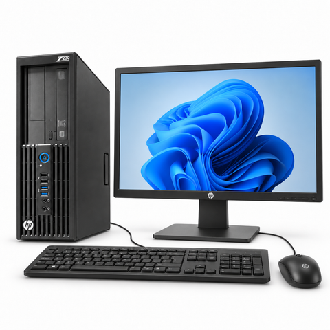 PC - HP WORKSTATION Z230 SFF - CORE I7, 4TA GEN, 8GB, 120GB SSD