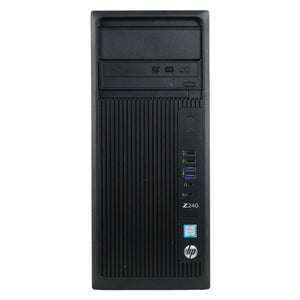 PC - HP Workstation Z240 Torre - Core i7 6ta Gen, 16 GB RAM, 120 GB SSD + 1 TB HDD