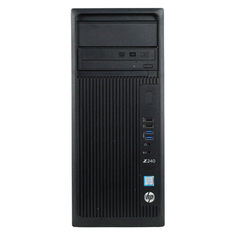 PC - HP Workstation Z240 | i7 6ta Gen. | 8 GB RAM | 240 GB SSD  | Torre