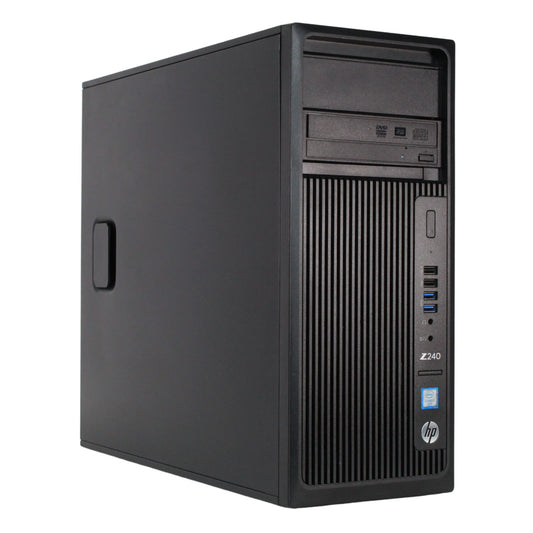 PC - HP Workstation Z240 Torre - Core i7 6ta Gen, 16 GB RAM, 120 GB SSD + 1 TB HDD