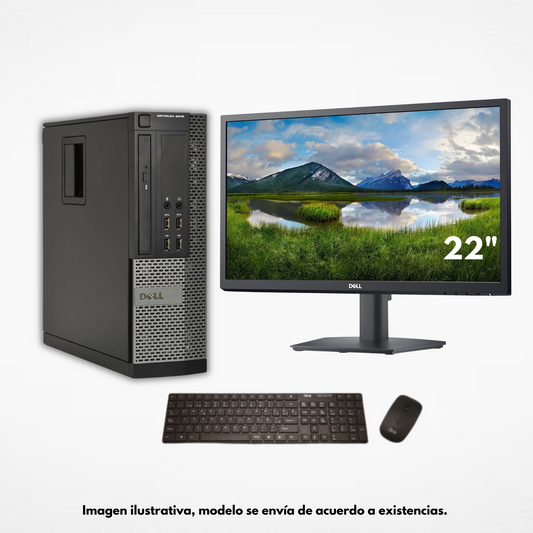 Equipos de escritorio - i5 4ta Gen. | 8 GB RAM 240 GB SSD | Monitor  de 22"