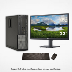 Equipo de escritorio - i7 6ta Gen. | 8 GB RAM 240 GB SSD | Monitor de 22"