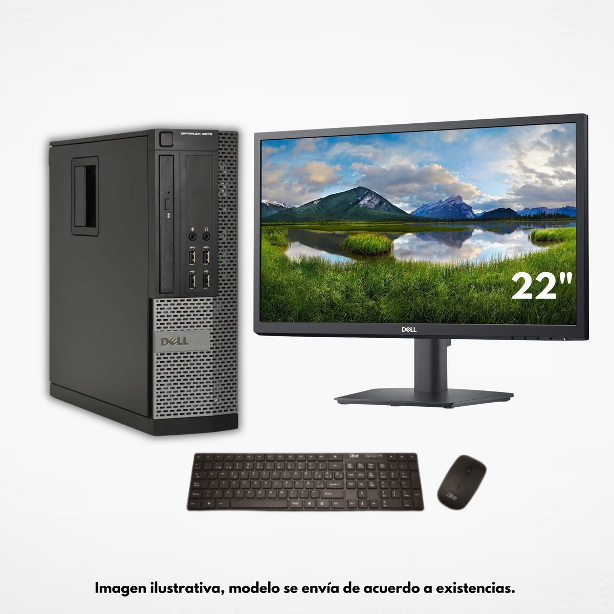 Equipos de escritorio - i5 7ma generación | 8 GB RAM 240 GB SSD | Monitor de 22"