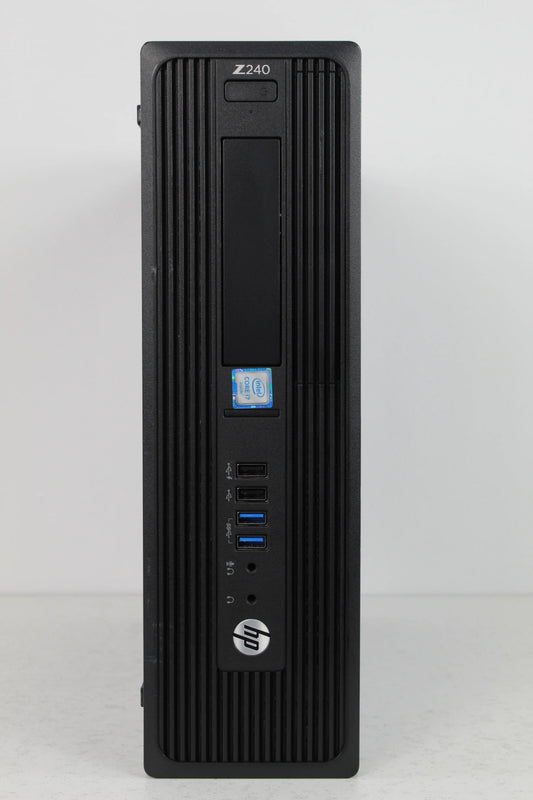 PC - HP WORKSTATION Z240 SFF  - CORE i7 6TA GEN, 8 GB RAM, 240 GB SSD
