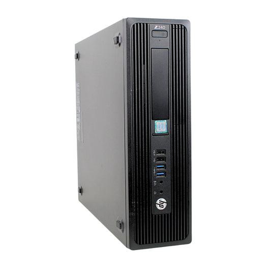 PC - HP WORKSTATION Z240 SFF  - CORE i7 6TA GEN, 8 GB RAM, 240 GB SSD