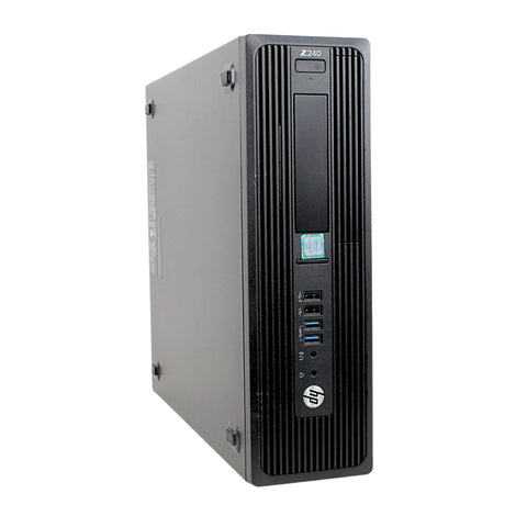 PC - HP WORKSTATION Z240 SFF  - CORE i7 6TA GEN, 8 GB RAM, 120 GB SSD + 500 GB HDD