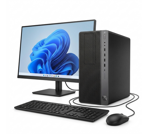 PC - HP Z1 Elitedesk Entry G5 Torre - Core i7 9na Gen, 16 GB RAM, 240 GB SSD, 1 TB HDD