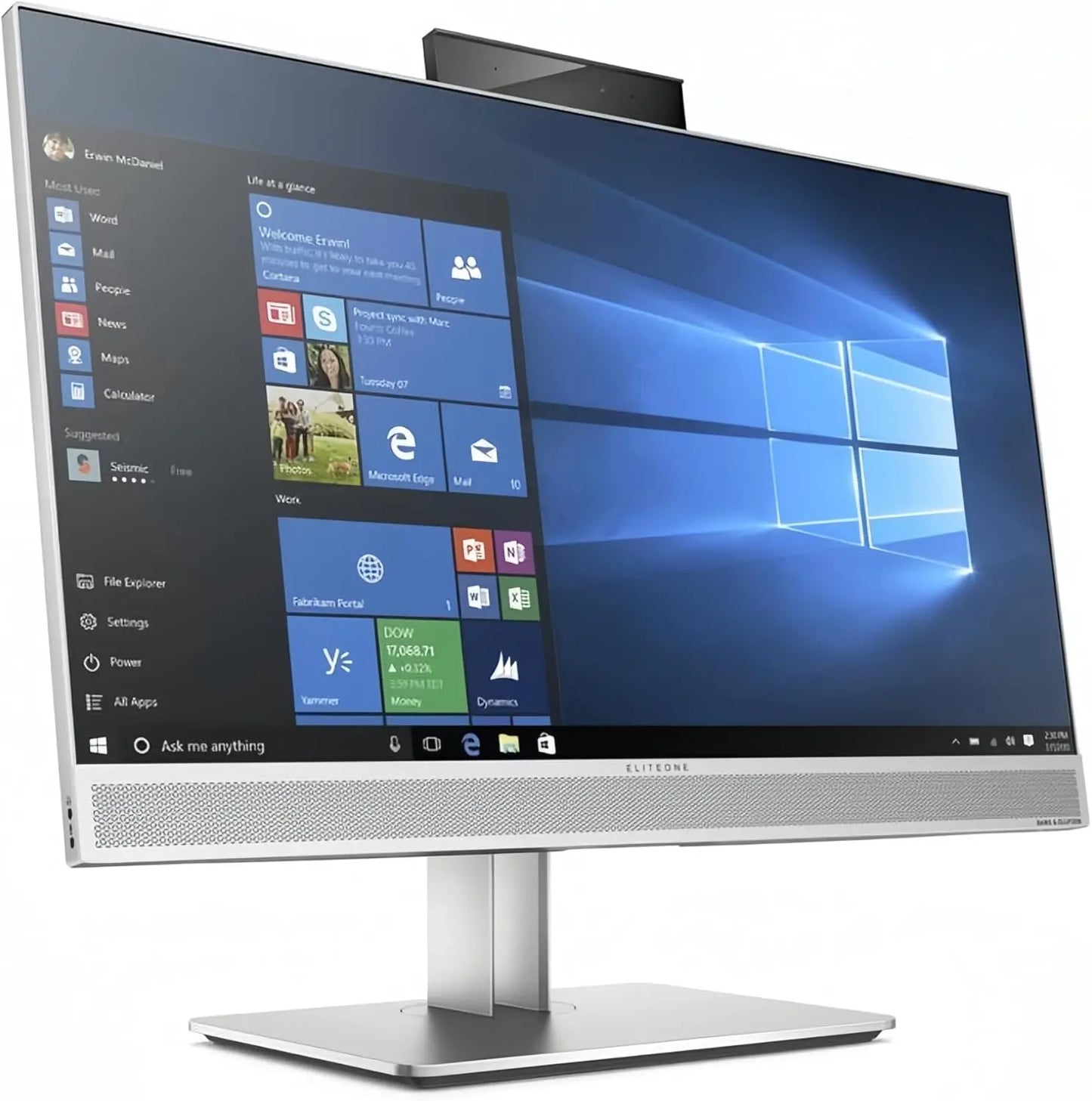 AIO - HP ELITEONE 800 G5 - core i5 8va, 8gb RAM, 240 gb ssd, 23.8"