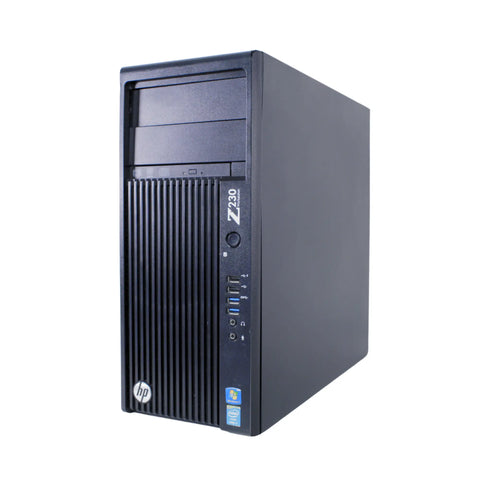 PC- HP Z230 WORKSTATION - I7 4ta Gen. 8 GB RAM, 480 GB  SSD, MT