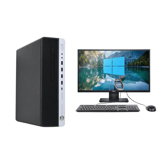 PC - HP ELITEDESK 800 G3 - i5 7ma Gen. 8 GB RAM, 240 GB SSD, SFF