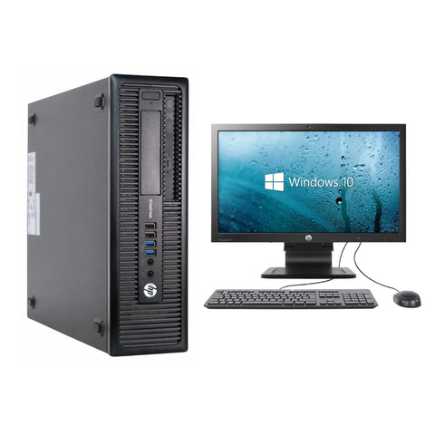 PC - HP PRODESK 800 G1 - i3 4ta, 8 GB RAM, 480 GB ssd, SFF