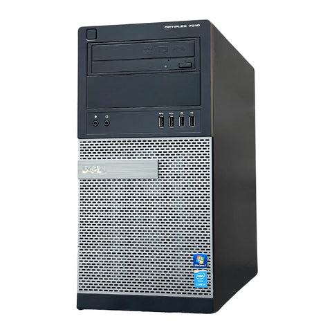 PC - DELL OPTIPLEX 7010 - i7 3ra Gen. 8 GB RAM,  240GB SSD + 500GB HDD, 1GB video, MT