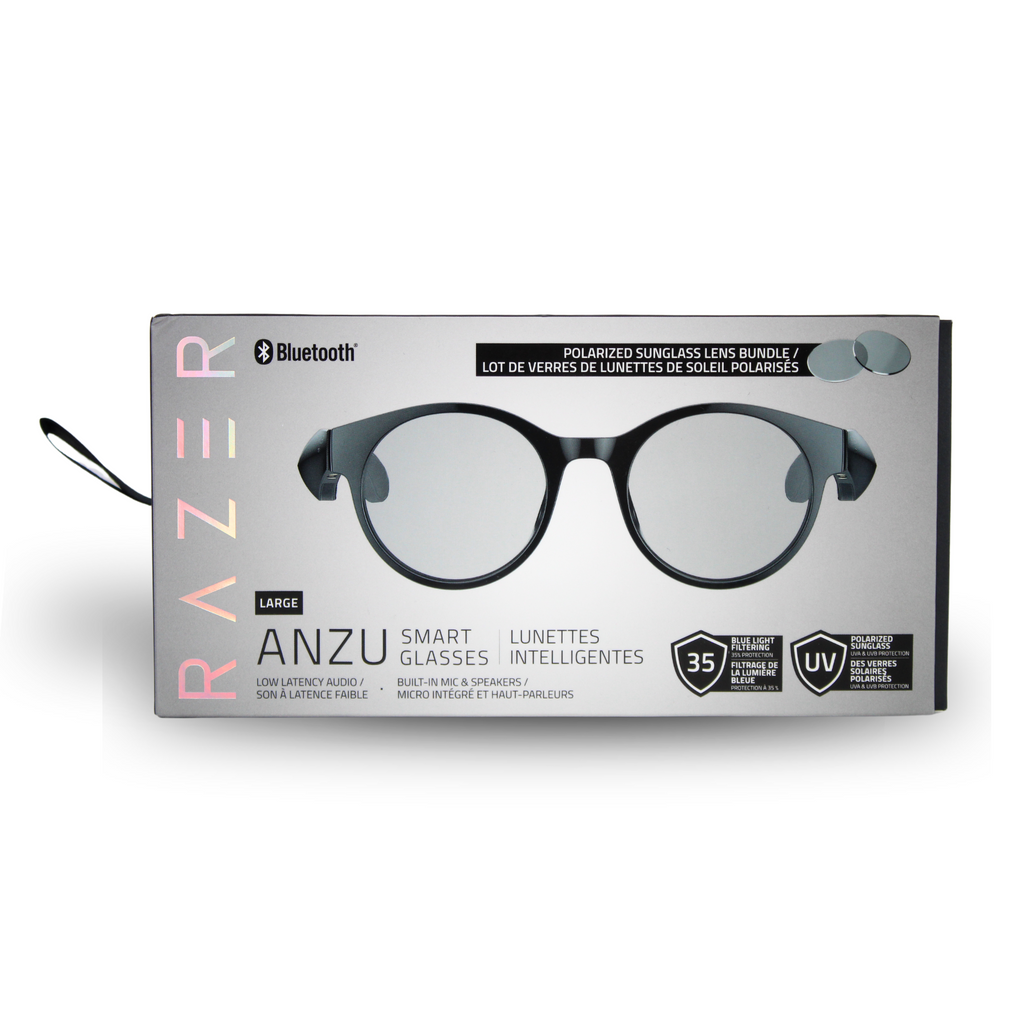 LENTES RAZER ANZU SMART GLASSES REDONDOS con filtro de luz azul la PC ONE MEXICO