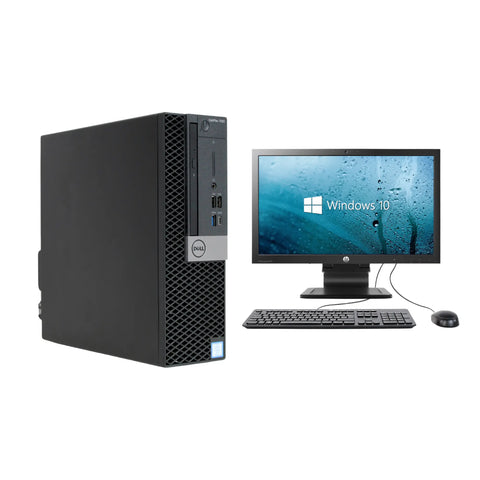 PC - DELL OPTIPLEX 7060 - i5 8va Gen. 8 GB RAM, 240 GB SSD, SFF.