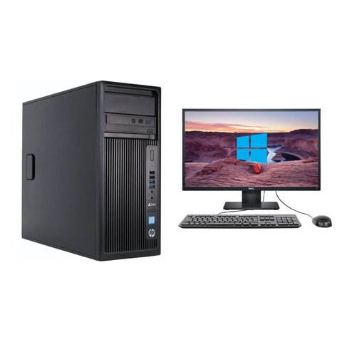 PC - HP Workstation Z240 | i7 6ta Gen. | 8 GB RAM | 240 GB SSD  | Torre