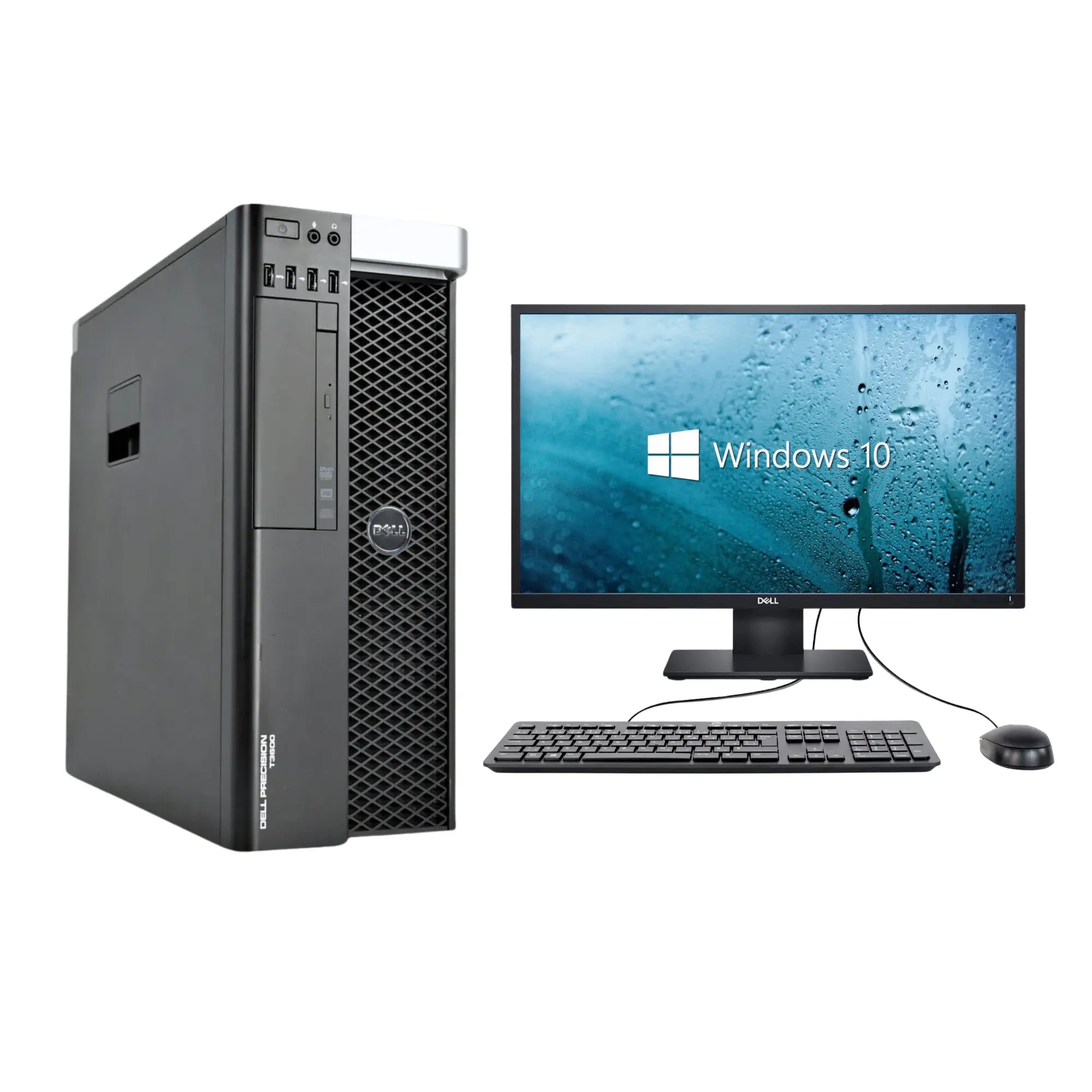 PC - Dell Precision T3600 - Xeon 3ra Gen. 16 GB RAM, 240 GB SSD, 4 GB Video, Torre