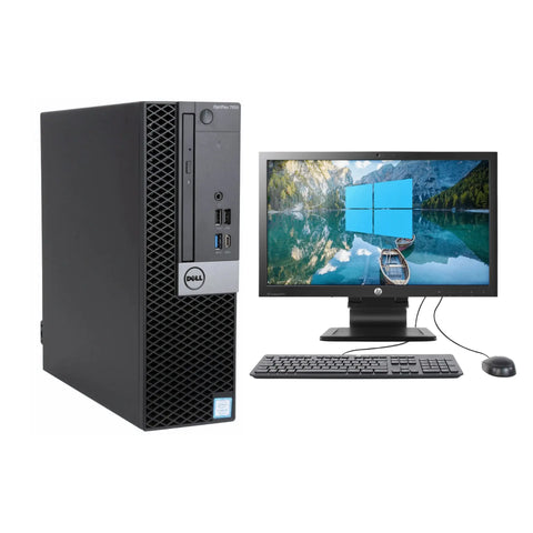 PC - DELL OPTIPLEX 7050 - i5 7ma Gen. 8 gb ram, 240 gb ssd, sff.