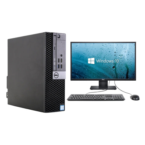 PC - DELL OPTIPLEX 7040 - i5 6ta Gen. 8 GB RAM, 240 GB SSD, SFF