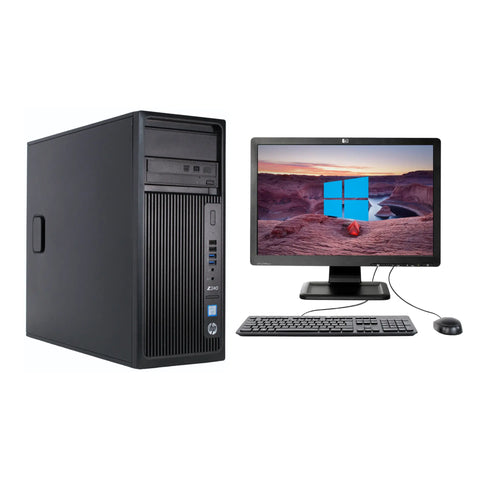 PC - HP Workstation Z240 | i7 6ta Gen. | 8 GB RAM | 240 GB SSD  | Torre