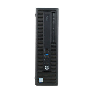 PC- HP PRO DESK 600 G2 SFF-  CORE i5 6ta Gen, 8 GB RAM, 120 GB SSD + 500 GB HDD
