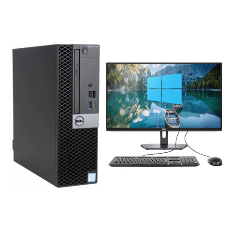 PC - DELL OPTIPLEX 7050 - i5 7ma Gen. 8 gb ram, 240 gb ssd, sff.