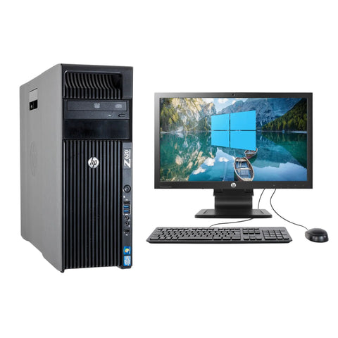 PC - HP WORKSTATION Z620 - Xeon 3ra Gen. 48 GB RAM, 1 TB  SSD Nvme, Torre