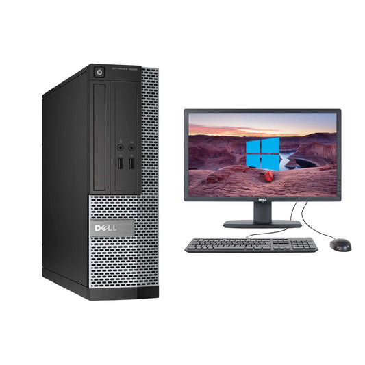 PC - DELL OPTIPLEX 3020 - i5 4ta Gen. 8GB RAM, 240 GB SSD, SFF.