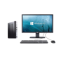 PC - HP EliteDesk 800 G3 | i3 6ta Gen. |  8 GB RAM 240 GB SSD | Mini