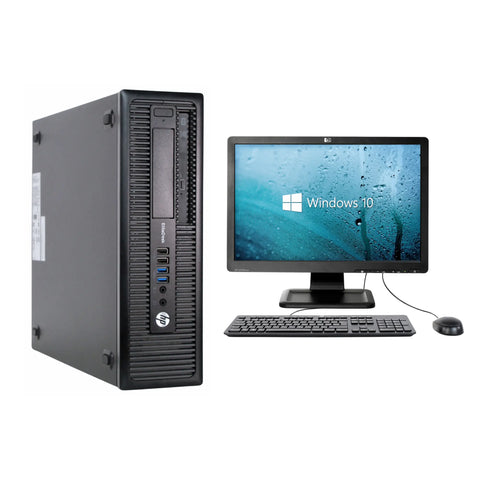 PC - HP PRODESK 800 G1 - i3 4ta, 8 GB RAM, 480 GB ssd, SFF