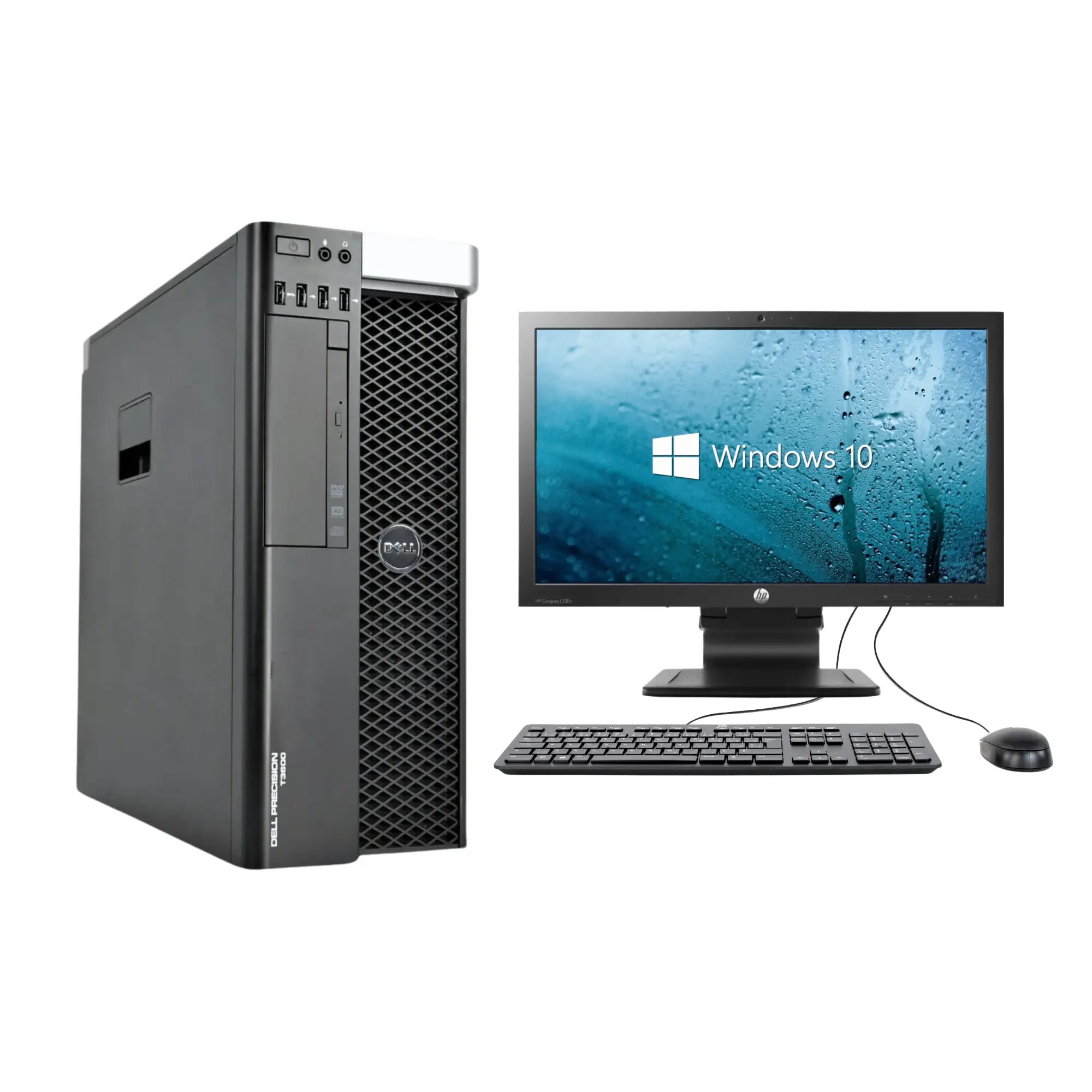 PC - Dell Precision T3600 - Xeon 3ra Gen. 16 GB RAM, 240 GB SSD, 4 GB Video, Torre