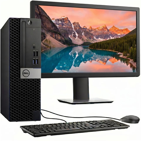PC - DELL OPTIPLEX 7060 SFF -  CORE i5 8VA GEN, 8 GB RAM, 240 GB SSD