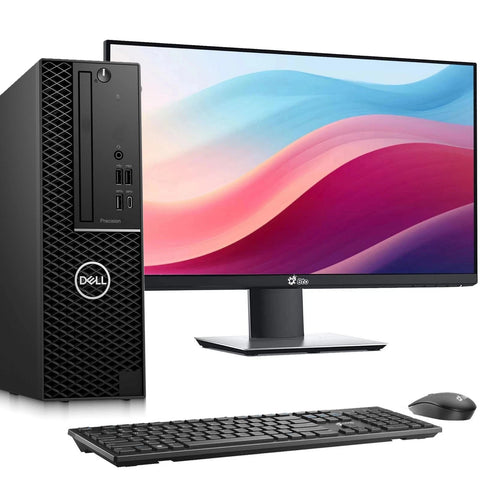 PC - DELL PRECISION 3430 SFF - CORE I5 8VA , 8 GB RAM , 240 GB SSD