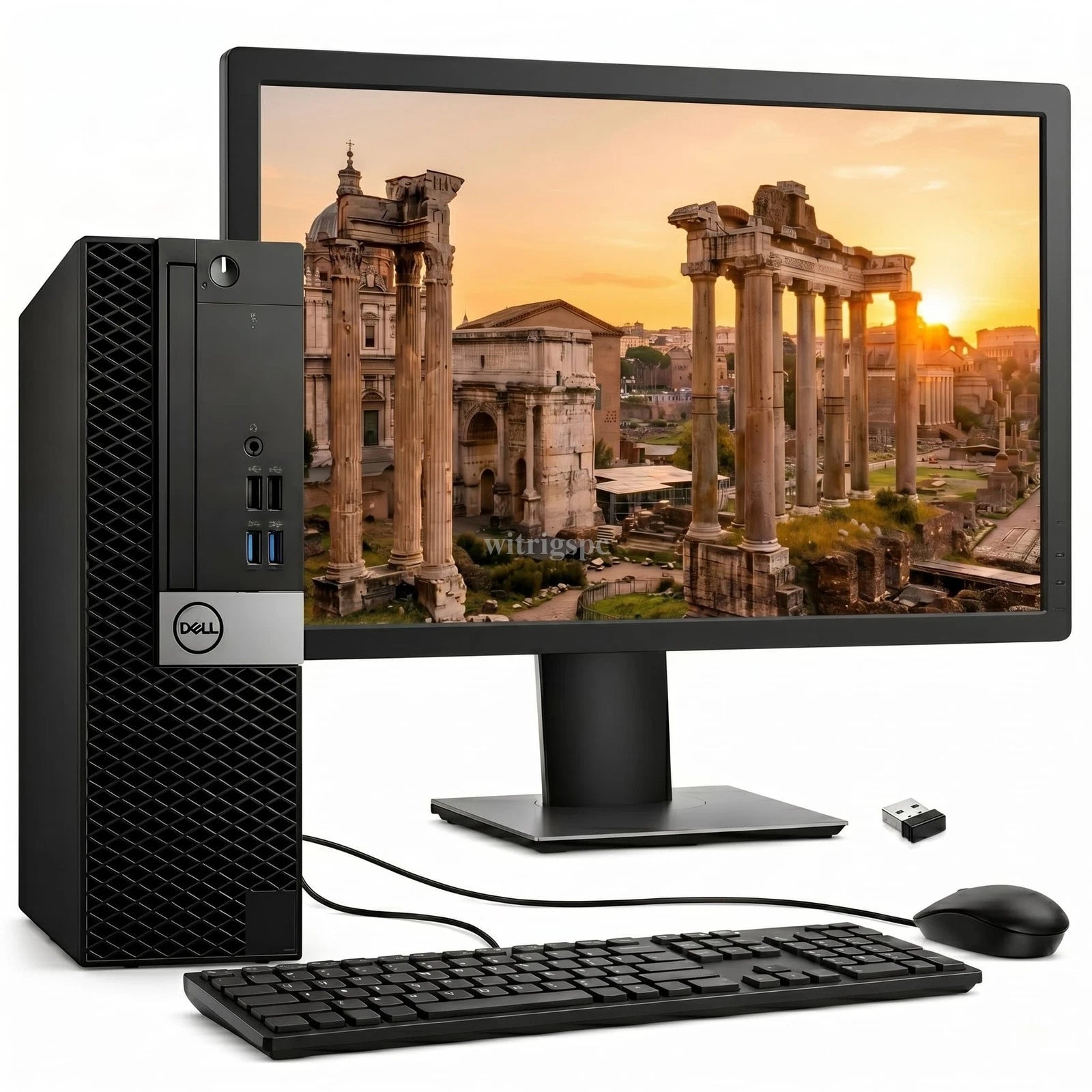 PC - DELL OPTIPLEX 7040 SFF - CORE i5 6TA GEN, 8 GB RAM, 120 GB