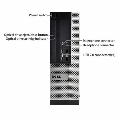 Dell Optiplex 790 | i7 2da Gen. | 8 GB RAM | 500 GB HDD | SFF - PC ONE MÉXICODellPC