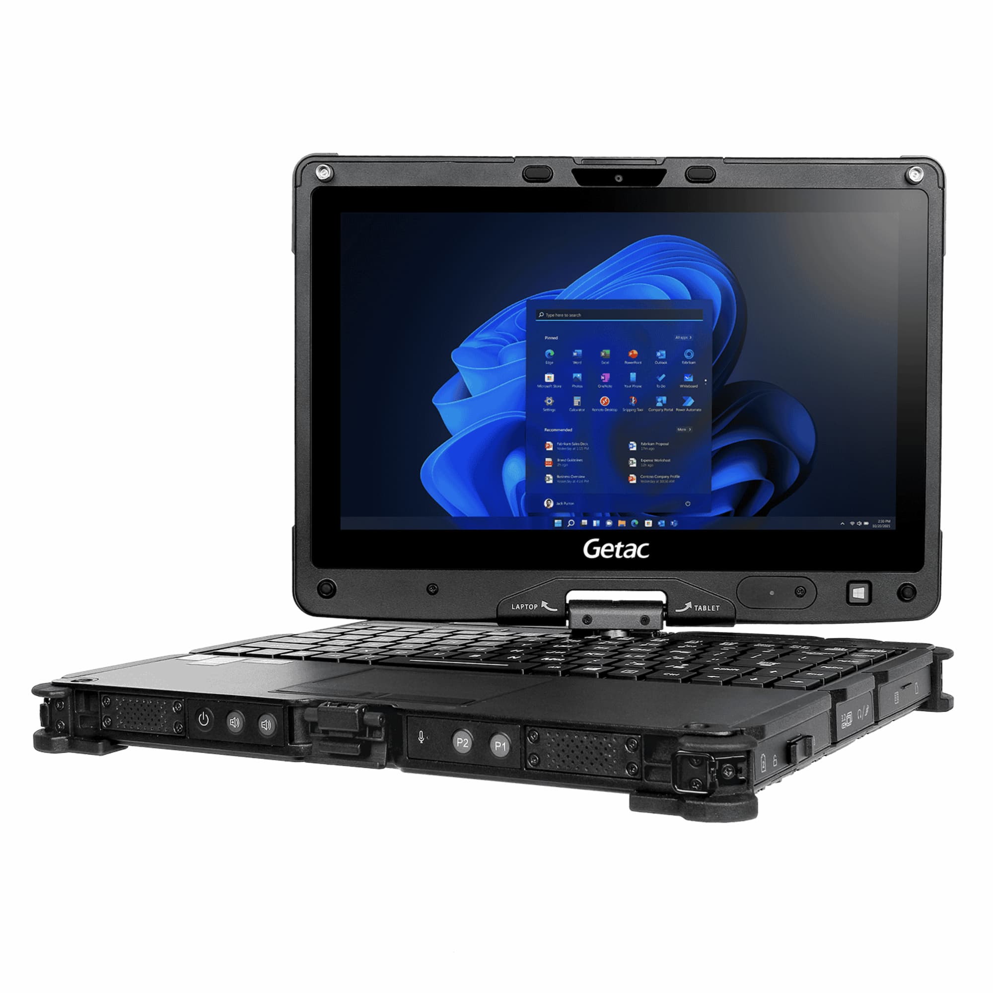 Laptop - Getac V110 Touch [Uso rudo] | i5 6ta | 12 GB RAM | 480 GB SSD | 11.6" - PC ONE MÉXICOGetacLaptop