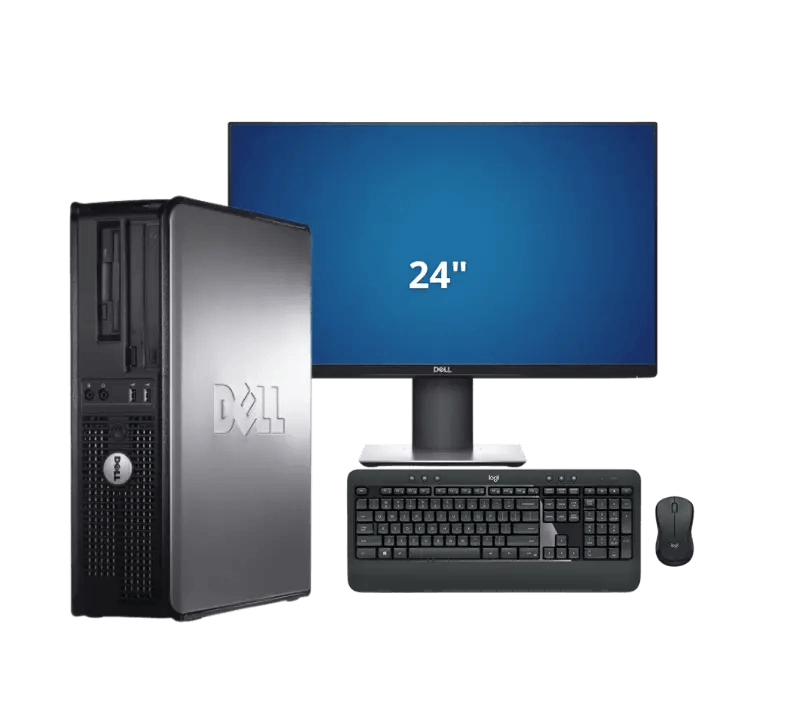 PC- Dell Optiplex 755 | Core 2 Duo | 4 GB RAM | 500 GB HDD | DT - PC ONE MÉXICODellPC