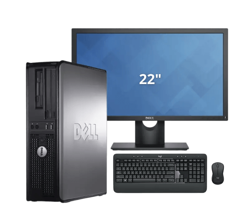 PC- Dell Optiplex 755 | Core 2 Duo | 4 GB RAM | 500 GB HDD | DT - PC ONE MÉXICODellPC