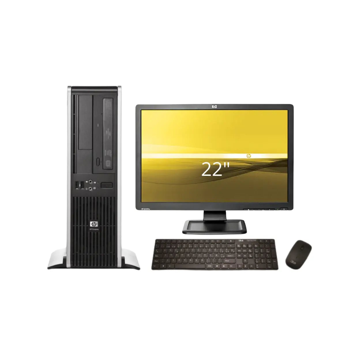 PC - HP Compaq DC 5800 | Core 2 Duo | 4 GB RAM 500 GB HDD | SFF - PC ONE MÉXICOHPPC