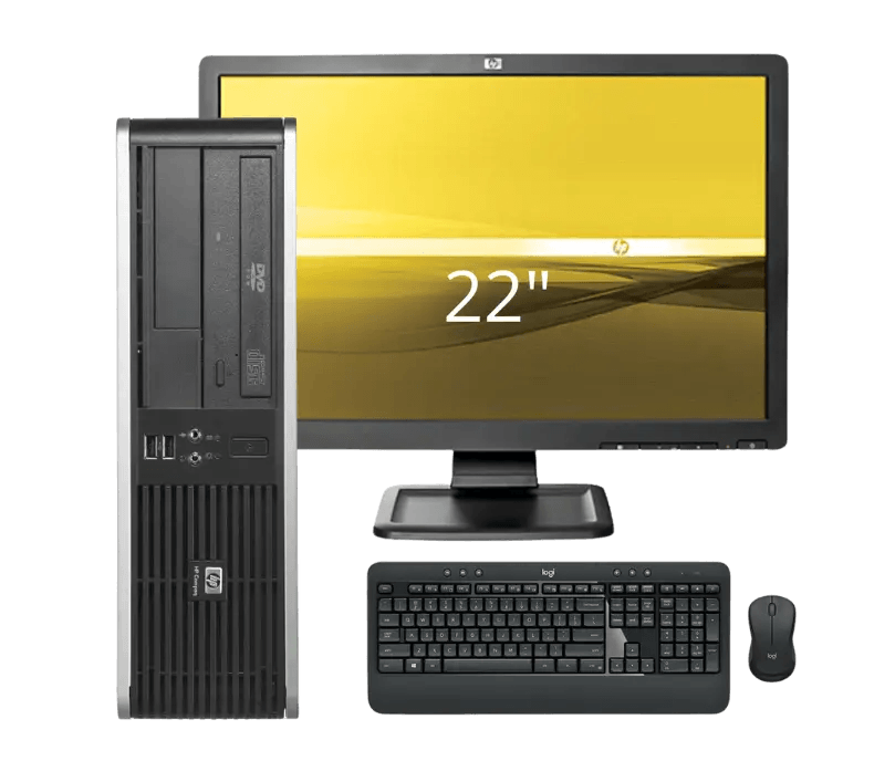 PC - HP Compaq DC 7800 P | Dual Core 2 | 4 GB RAM 500 GB HDD | SFF - PC ONE MÉXICOHPPC