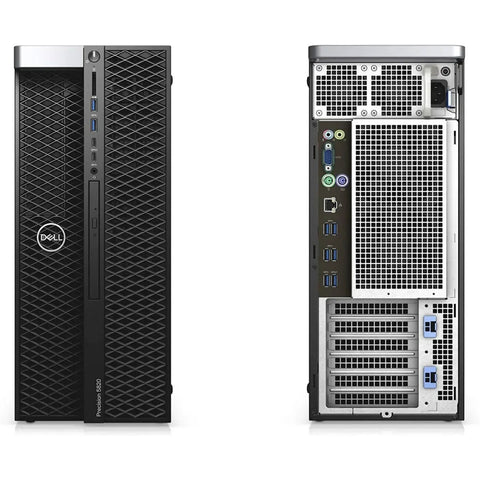 Servidor – Dell Precision 5820 Tower | Xeon W | 64 GB RAM | 1 TB SSD + 1 TB HDD | 16 GB Grafica - PC ONE MÉXICODellPC